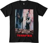 Camiseta Clásica De Manga Larga Terrifier Horror Movie Art Dmn103 - Sudadera Con Capucha - Cuello Redondo Sudadera Negro Unisex 100% Cotton Short-Sleeve T-Shirts Black XXL