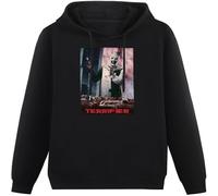 Camiseta Clásica De Manga Larga Terrifier Horror Movie Art Dmn103 - Sudadera Con Capucha - Cuello Redondo Sudadera Negro Hoody Unisex Ptinted Hoodies Black 3XL