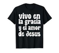 Camiseta cristiana en espanol Hombre Mujer Espagnol Chrétien T-Shirt
