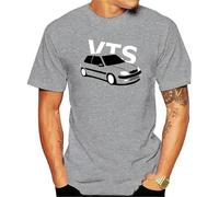 Camiseta de Moda de Estilo clásico de Francia Para Hombre Camisa inspirada en Saxo VTS Verano Grey L