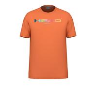 Head Racket Rainbow Short Sleeve T-shirt Orange S Homme