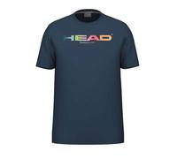 Head Racket Rainbow Short Sleeve T-shirt Bleu M Homme