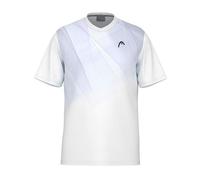 Head Racket Topspin Short Sleeve T-shirt Blanc L Homme