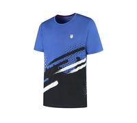 Camiseta Kswiss Ap Hypercourt Print Crew Stripe 1012179431 S S