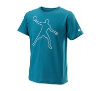 Camiseta Wilson Bela Tech Tee Ii B Wra811501 Blue Coral Xs XS