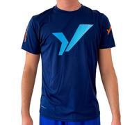 Camiseta Ypsilon Padel Navy - Orange S S
