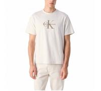 Camisetas Hombre Modèle Vêtements Calvin Klein Modèle Hero Monologo Tee 20s - Coleur Blanc S