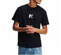 Camisetas Hombre Modèle Vêtements Karl Lagerfeld Jeans Modèle Reg Ss K Logo Tee - Coleur Noir M