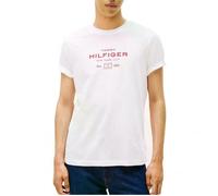 Camisetas Hombre Modèle Vêtements Tommy Hilfiger Modèle Hilfiger Stack Graphic T - Coleur Blanc S