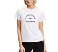 Camisetas Mujer Modèle Vêtements Karl Lagerfeld Jeans Modèle Rsg T-shirt - Coleur Blanc XS