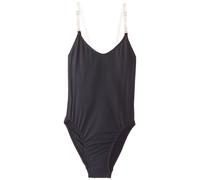 Capezio Camisole Leotard with Clear Transition Straps Collant, Black, S Femme