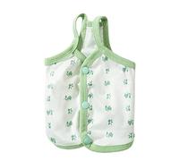 Camisole en coton pour chiens de petite et grande taille pour le printemps, camisole basique avec robe florale pour chiot