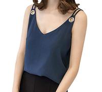 Camisole Femme Blanc Cami DéBardeurs Dentelle Garniture Col en V Caraco Hauts Spaghetti Sangle Gilet éTé sans Manches LâChe Camisoles Chic Tank Top Grande Taille Pas Cher