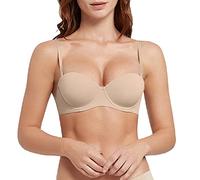 Camisole pour Chien Femme avec Soutien Gorge rembourré Push Up Bralette sans Armatures Couture Confortable Souple Legging Polaire Enfant 4 Ans(Beige,80B)