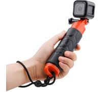 CamKix Premium Floating Grip for GoPro/DJI Osmo Action Float Grip for GoPro Hero 10 9 8 7 6 5 4 3+ 3 2 1 / Hollow Interior for Storing Small Objects