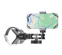 CAMKIX Support Téléphone BarGrip pour Barres de Cadre UTV de Toutes Formes - Compatible avec Polaris, CanAm, Honda, Kawasaki,Wildcat - Rotation à 360° pour Cadres de 1" à 2"