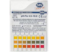 Camlab 1138924 Ph-fix Indicateur bâton, PH 4,5-10.0 avec/, 6 mm x 85 mm (lot de 100)