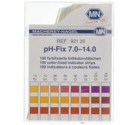 Camlab 1138925 Ph-fix Indicateur bâton, PH 7.0-14.0, 6 mm x 85 mm (lot de 100)