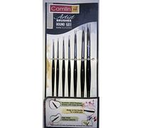 Camlin Anmol Art & Frames Kokuyo Lot de 7 pinceaux ronds synthétiques Série 68