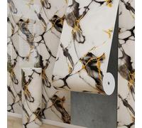 Cammeciso Carrelage Adhesif Mural Cuisine,Dalle PVC Adhesive Murale Salle De Bain,Stickers Carrelage RéSistant à l'usure,Facile à DéMonter Et à Installer,pour Panneau Mural Decoratif