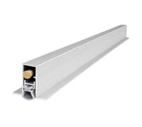 Cammeciso Joint Bas de Porte Automatique Pose encastrée Joint de Seuil de Porte à Descente Automatique Réglable Bas de Porte Automatique Plinthe Automatique Empêche Les Fuites d'air Froid