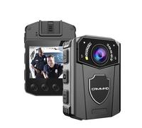 CAMMHD 1440P Z3 128G Camera Pieton 8-10 Heures Imperméable à l'eau Infrarouge Camera Corporelle Vision Nocturne avec Vidéo et Audio Caméra de Corps pour la Police Pompiers Réunion Sécurité Voyage etc