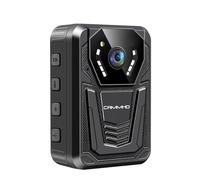 CAMMHD 4K Camera Pieton F6 128G 3400mAh 12H Body Cam 2160P H.265 Vision Nocturne Enregistrement en Boucle Camera Corporelle pour Police Pompiers et Individuel Antidéflagrante