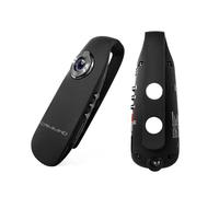 CAMMHD Body Cam 1080P 3-7 Heures Enregistrement en Un Clic Conception de Carte Externe avec Audio et Vidéo Bodycam Conférence Ride Extérieur (64G Inclus)