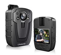 CAMMHD C8-256G Camera Pieton 1296P 12-16 Heures avec Enregistrement Portable Body Cam Vision Nocturne Imperméable Police Caméra Corporelle Ingénierie Extérieur