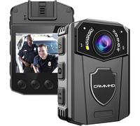 CAMMHD Z3-256G Camera Pieton 1440P 8-10 Heures Body Camera Infrarouge Caméra Corporelle Vision Nocturne avec Vidéo et Audio pour la Police Pompiers Réunion Sécurité Voyage etc