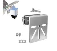cammount Support Antirouille pour Gouttière pour Caméra eufy solocam S340, Support en Acier Inoxydable Solide pour Caméras Alimentées par Panneau Solaire