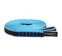 CAMNAL Sangle d'escalade professionnelle en polyamide de 16 mm - Certifié UIAA et CE - Résistance à la traction de 22 kN - Bleu - 80 cm