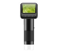 Camnoon APL-MS008 Microscope Numérique Portable Grossissement 12X-24X Microscope Portable pour Enfants Écran LCD 2,0 Pouces 2MP Photo 720P Vidéo Batterie Intégrée avec Lumières LED Caméra Loupe
