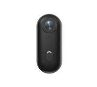 Camnoon Caméra d'action 1080P WiFi, Objectif Grand Angle 120°, Batterie intégrée 800 mAh avec dragonne magnétique, Clip arrière, boîtier étanche, Carte TF 32 Go, Accessoires de Montage (Noir)