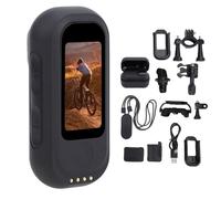 Camnoon Caméra d'action 4K avec dragonne magnétique, boîtier étanche, boîtier de chargement, accessoires de montage pour vélo, escalade, film animal ou vlogging