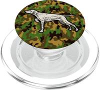 Camo Chasse Pointe Vizsla Chien PopSockets PopGrip pour MagSafe