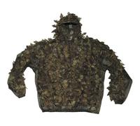 CAMO COSTUME FEUILLES 3 PIÈCES SET CHASSE AIRSOFT TIR CAMOUFLAGE HUNTER MARRON
