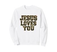 Camo Jesus t'aime Sweatshirt