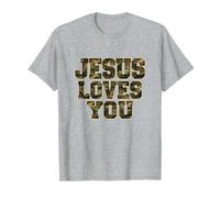 Camo Jesus t'aime T-Shirt