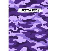 CAMO Large Sketchbook Sketchpad Notebook for Writing, Drawing, Painting, Sketching or Doodling for Kids, Teens and Adults | Giant Sketchbook Journal ... Notebook, Handbook, Workbook) | Blank Pages