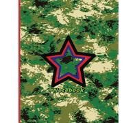 Camo Notebook: Perfect for school, college, work project planning and creative writing projects.