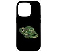 Camo Solar System Planet Saturn Camouflage Poitrine Gauche Coque pour iPhone 14 Pro