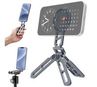 CAMOLOGEEK MG-05 Aluminium Support de téléphone magnétique pour iPhone 16 15 14 13 12 Pro Max Plus, avec Interface 1/4" et Patins à Froid et Arca-Swiss, pour Salle de Sport et Voyage