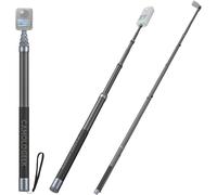 CAMOLOGEEK Perche à Selfie Invisible 3,0m/118 en Fibre de Carbone avec Poignée Antidérapante et Montage 1/4"" pour GoPro Hero 13, 12, 11, 10, 9, 8, DJI Osmo 360 Action 5 Pro 4 3 Insta360 X5, X4, X3