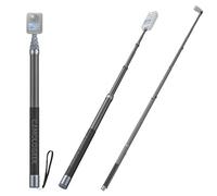 CAMOLOGEEK Perche à Selfie Invisible 3,0m/118 en Fibre de Carbone avec Poignée Antidérapante et Montage 1/4" pour GoPro Hero 13, 12, 11, 10, 9, 8, DJI Osmo 360 Action 5 Pro 4 3 Insta360 X5, X4, X3