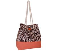 Camomilla Sac de Plage Femme, Tissu, Collection Leo, Taille L, Couleur Orange
