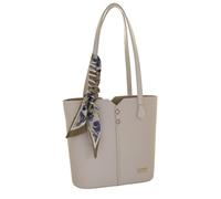 Camomilla Sac Epaule Femme, Similicuir, Collection Sugar Free, Taille M, Couleur Blanc Cassé