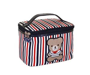 Camomilla Trousse de Maquillage Femme, Tissu Technique, Collection Tommy, Taille M, Couleur Blu