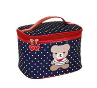 Camomilla Trousse de Maquillage Femme, Tissu Technique, Collection Tommy, Taille M, Couleur Rouge