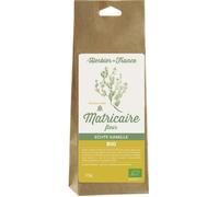 L'herbier de France Camomille Matricaire Fleurs Bio Sachet Kraft, 25 g, 1 Unité